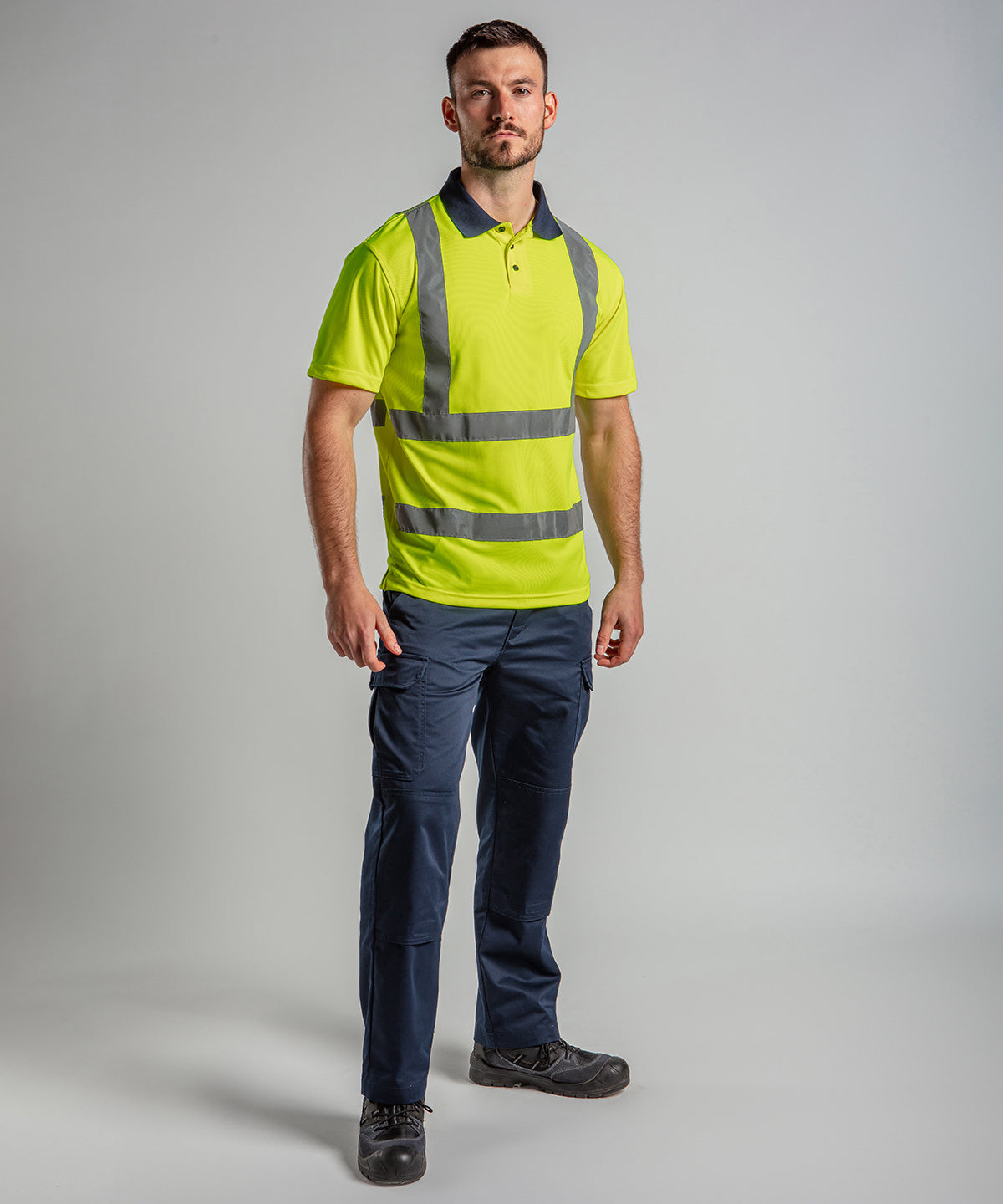 High visibility polo