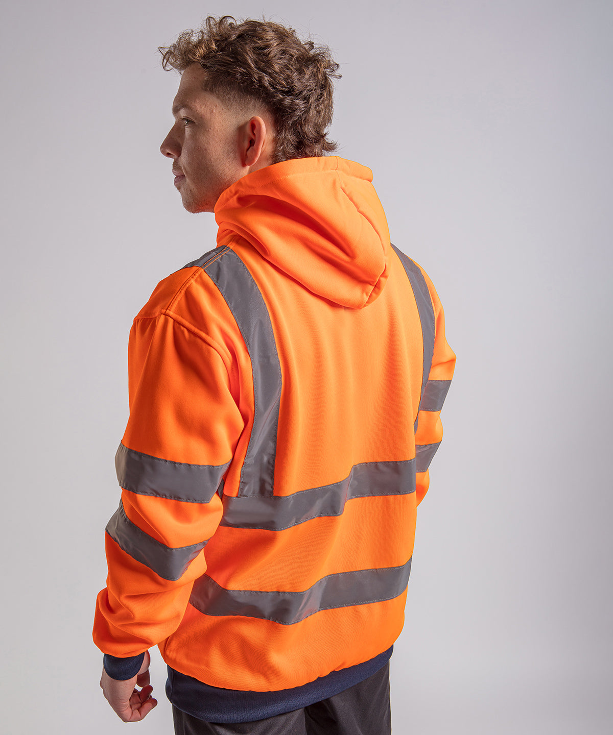 High visibility hoodie