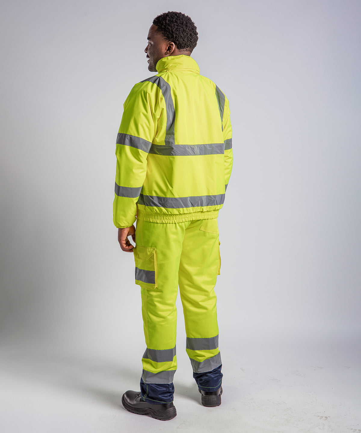 High visibility bomber jacket