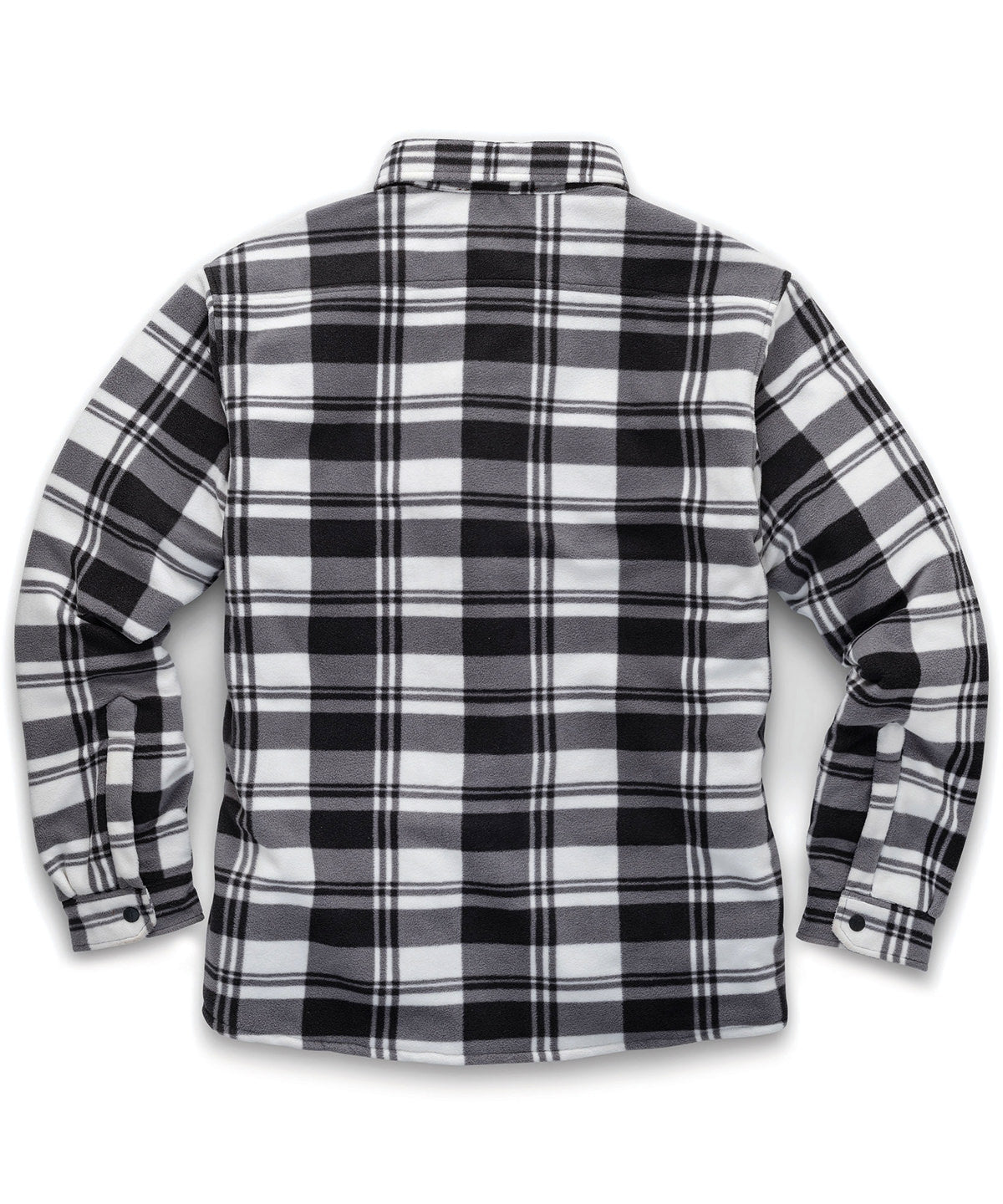 Worker padded checked shirt