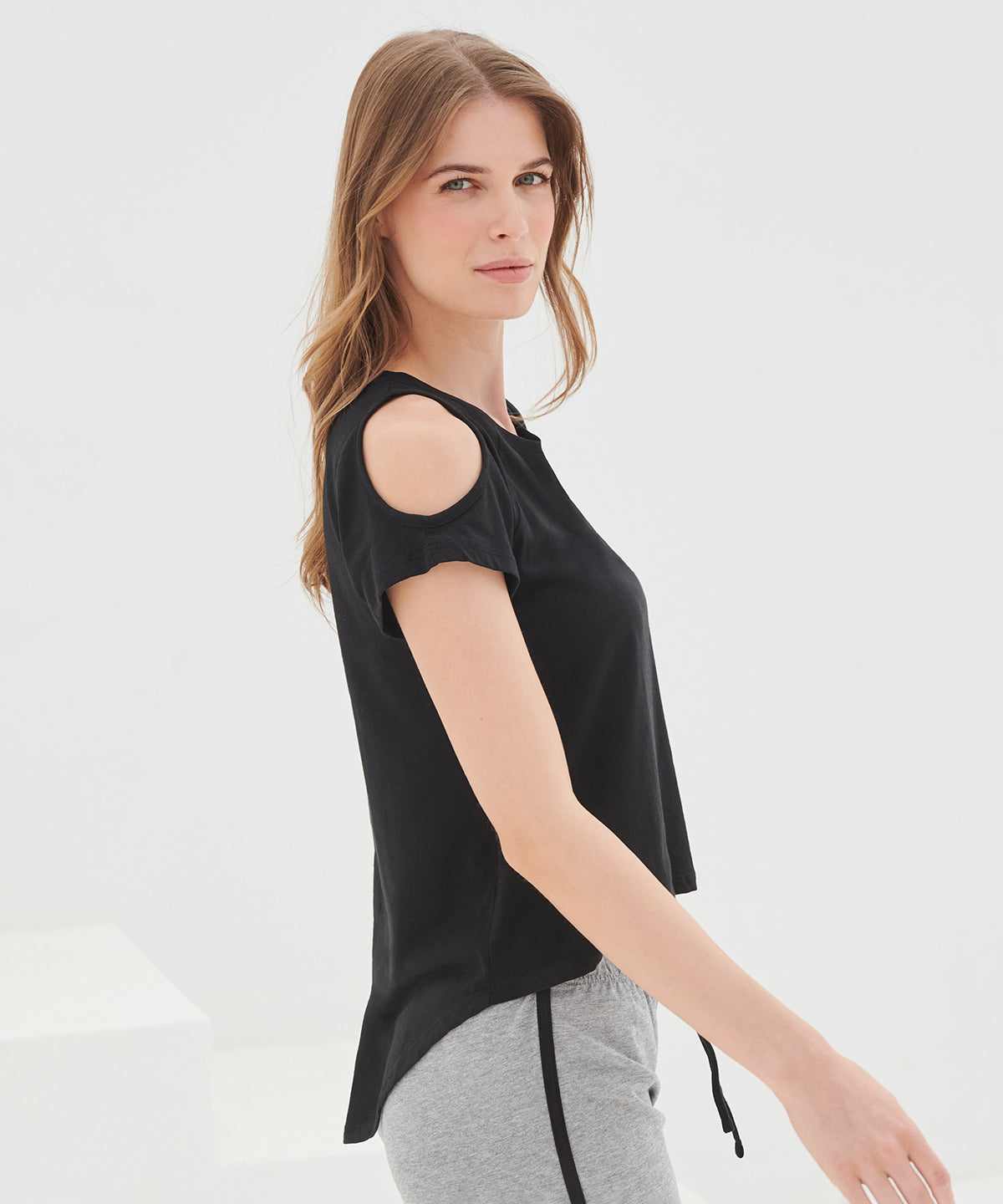 T-shirt with drop detail