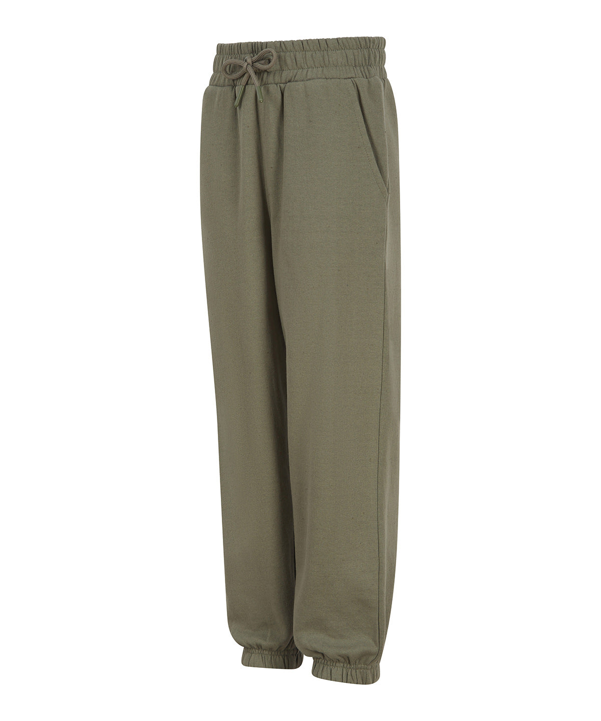 Kids sustainable fashion cuffed joggers