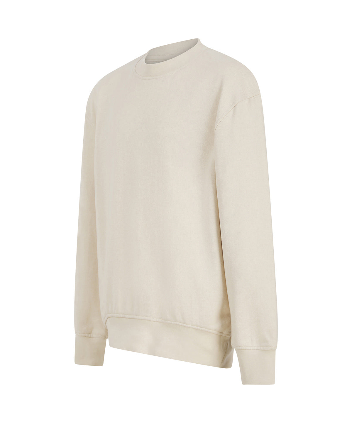 Kids sustainable fashion curved hem sweatshirt