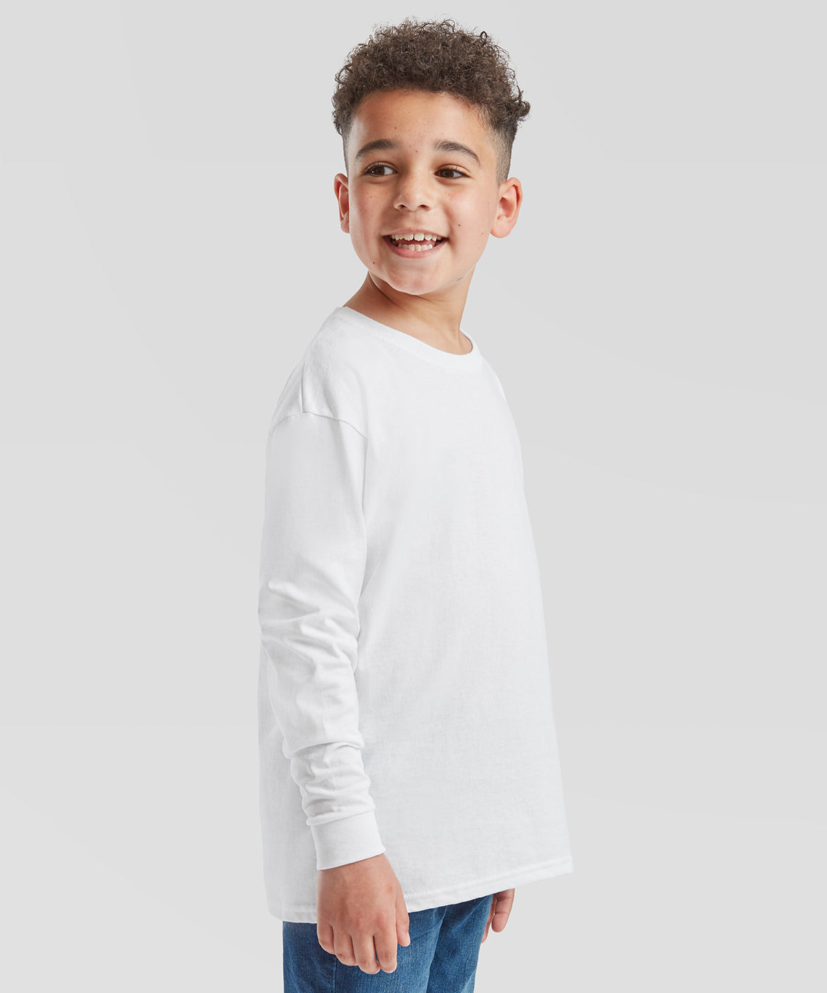 Kids long sleeve valueweight T