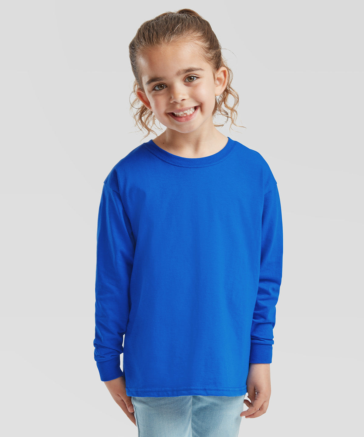 Kids long sleeve valueweight T