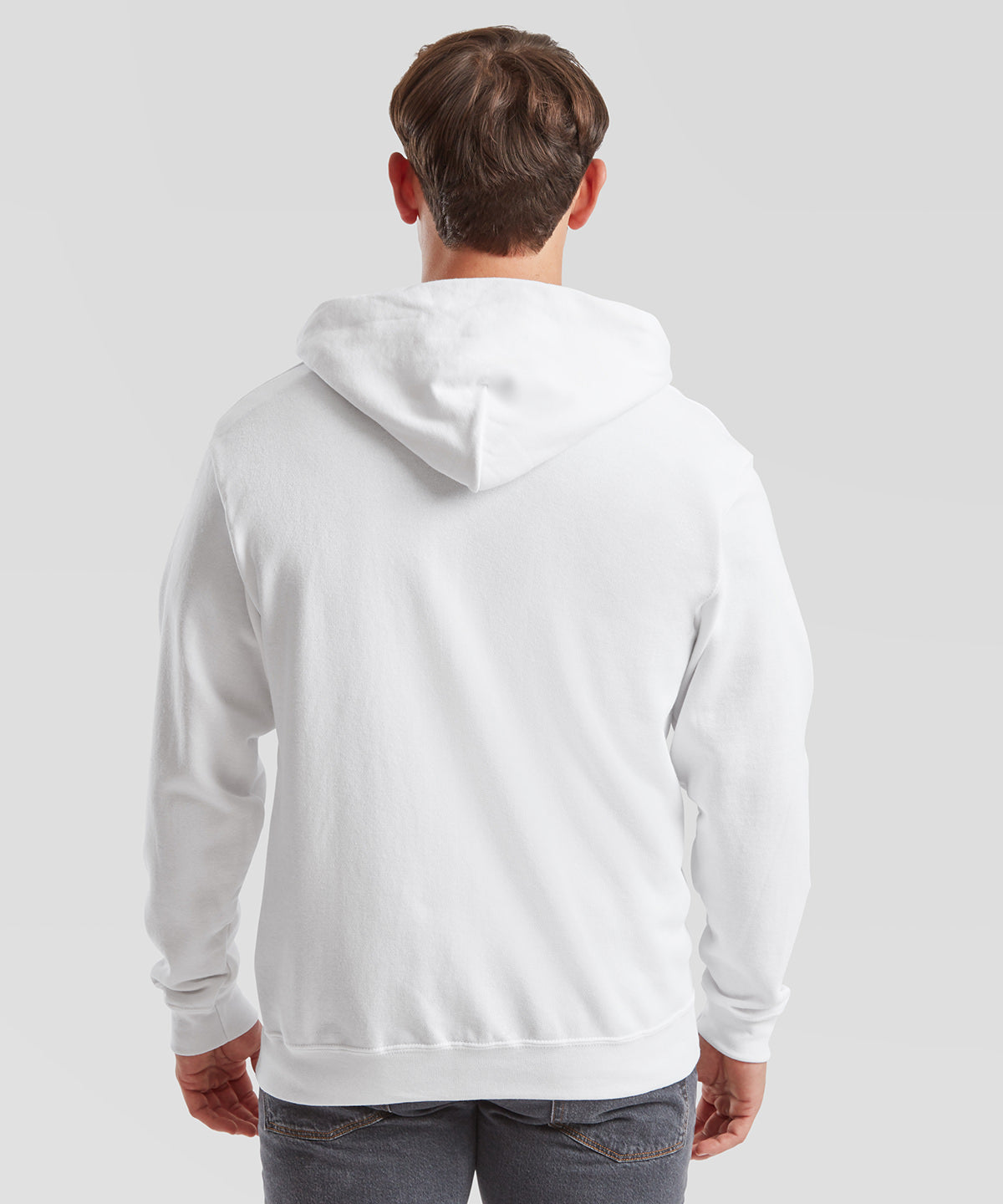 Classic 80/20 hooded sweatshirt jacket