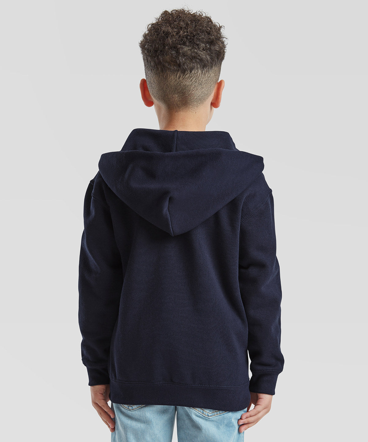 Kids classic hooded sweatshirt jacket
