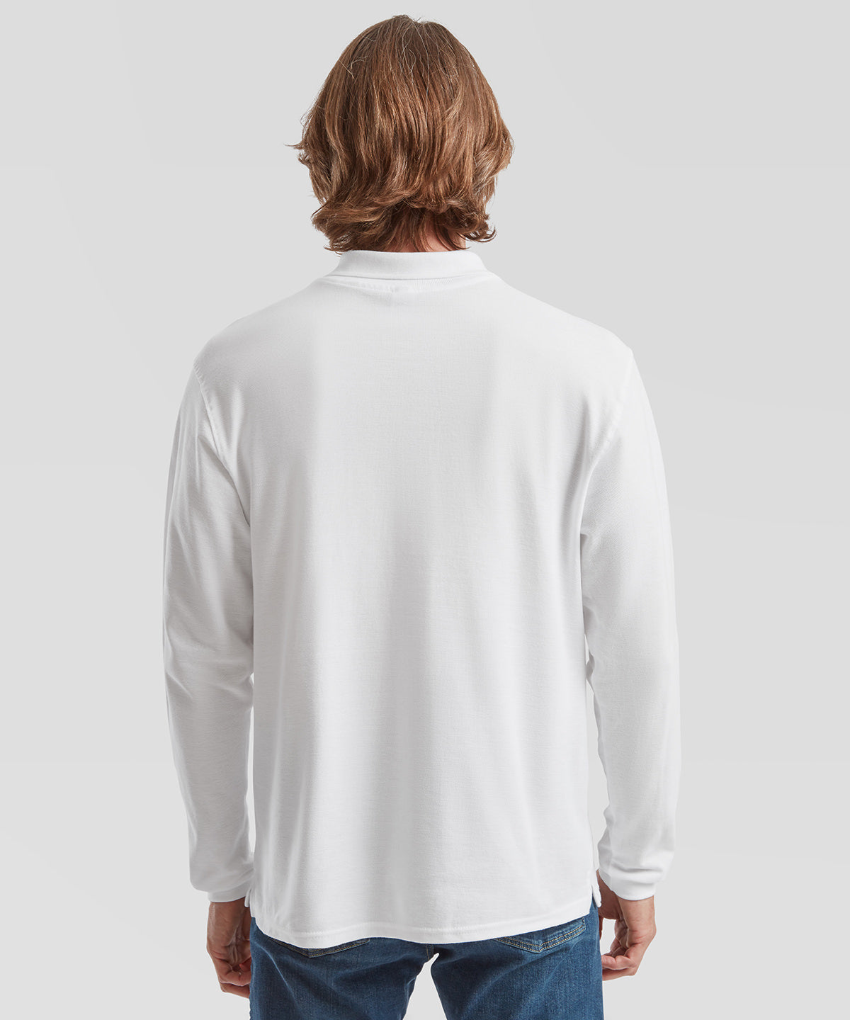 Premium long sleeve polo