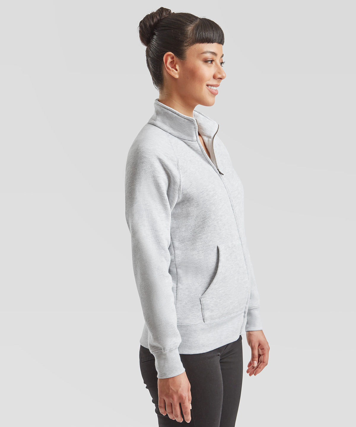 Women's premium 70/30 sweatshirt jacket