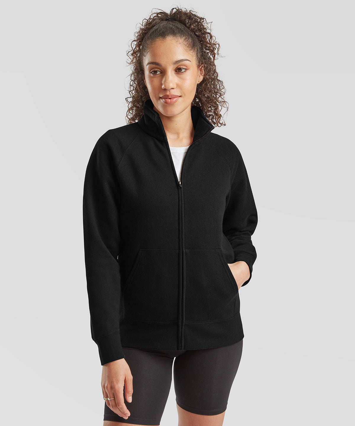 Women's premium 70/30 sweatshirt jacket