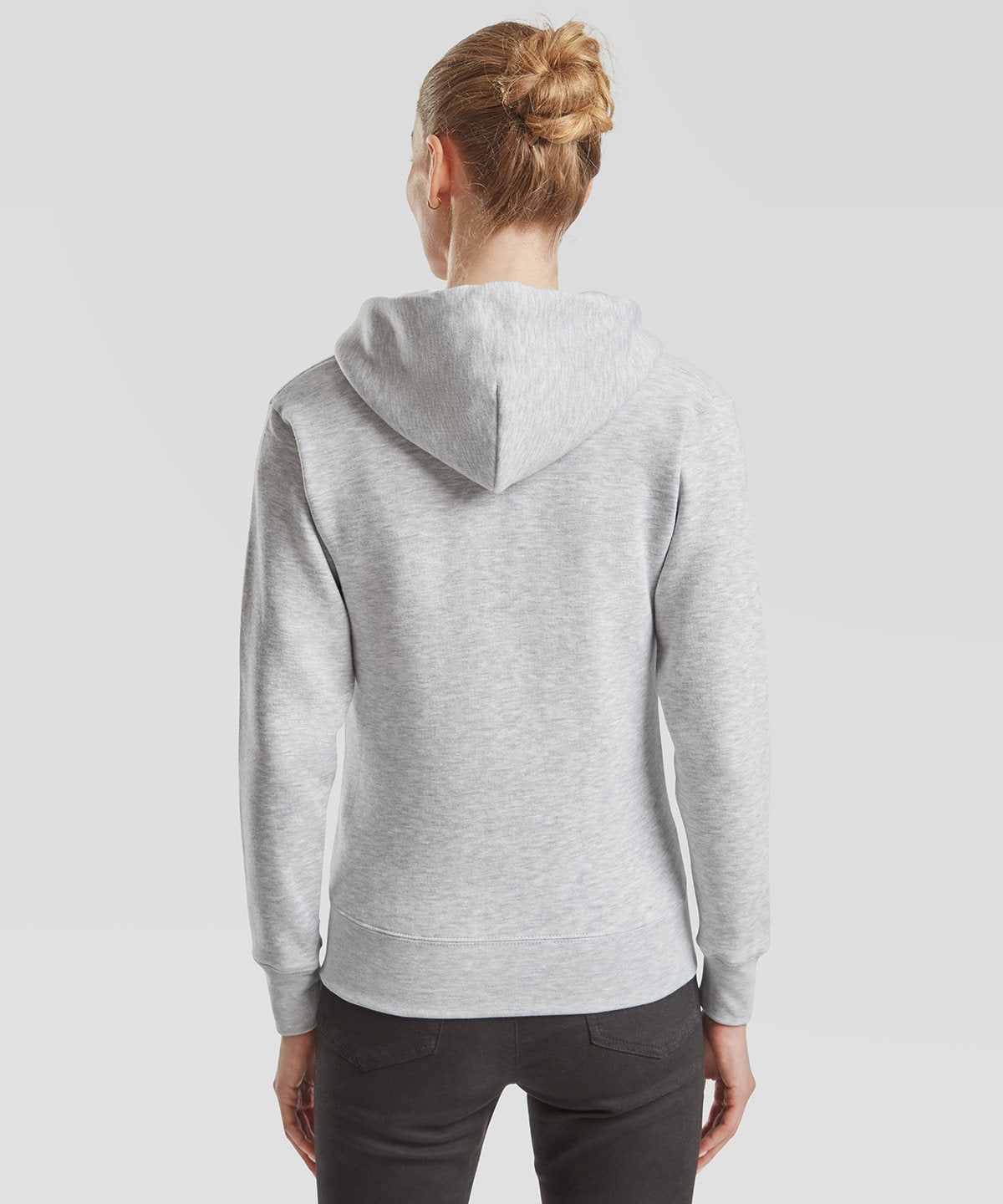 Women's premium 70/30 hooded sweatshirt jacket