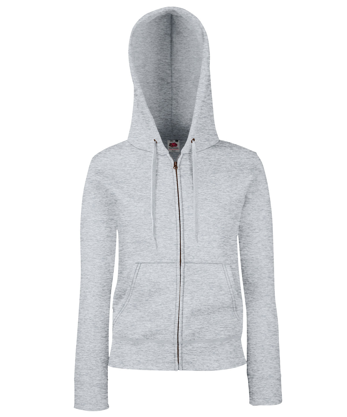 Women's premium 70/30 hooded sweatshirt jacket