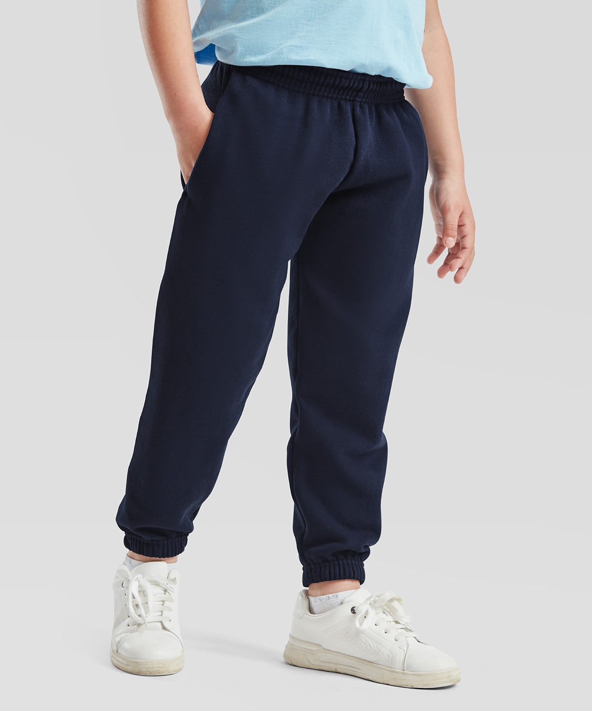 Kids classic elasticated cuff jog pants