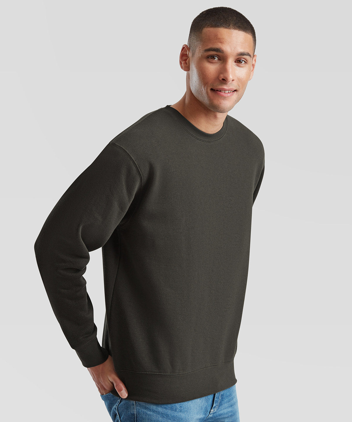 Premium 70/30 set-in sweatshirt