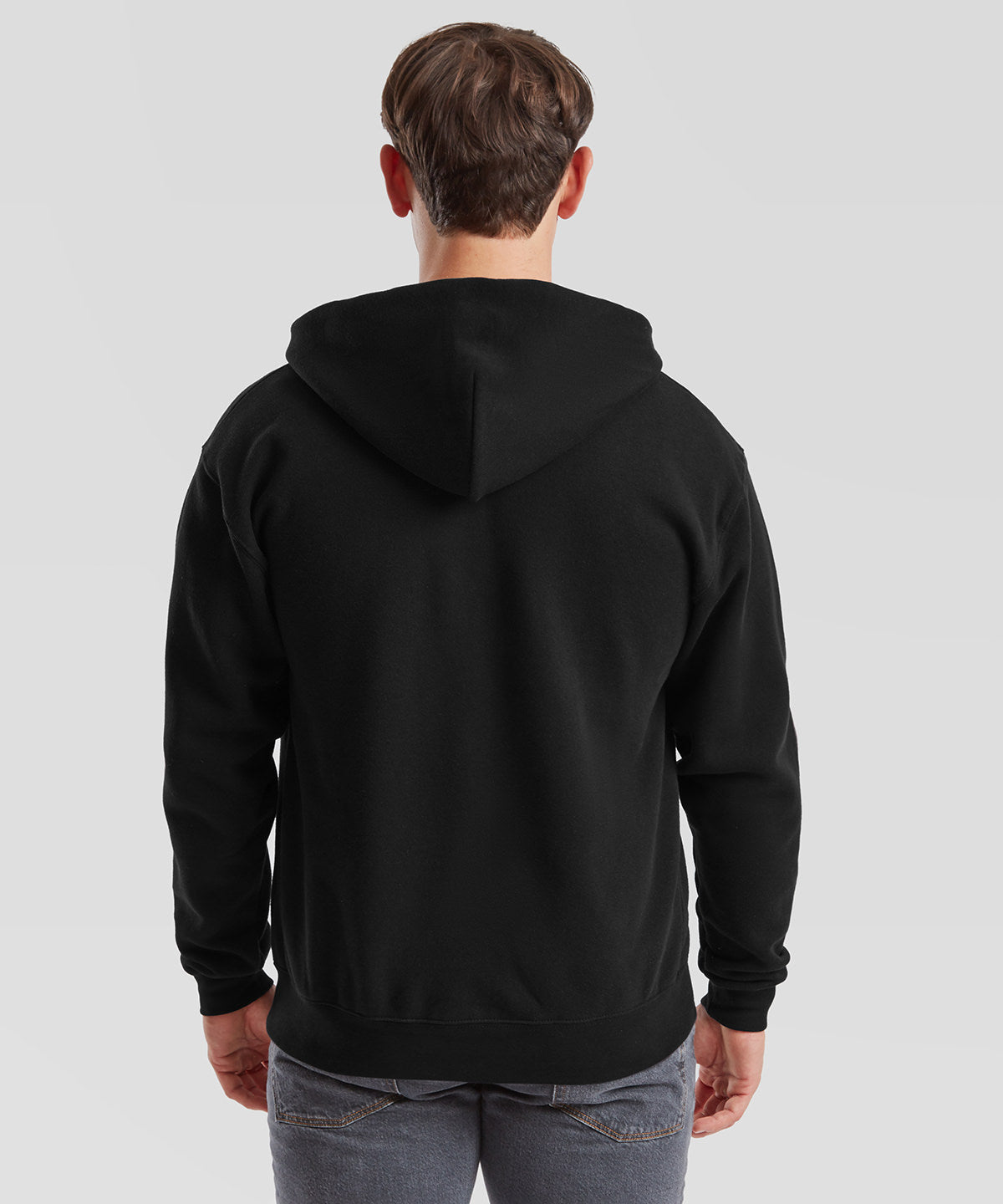 Premium 70/30 hooded sweatshirt jacket