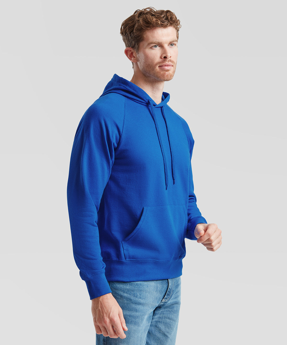 Lightweight hooded sweatshirt