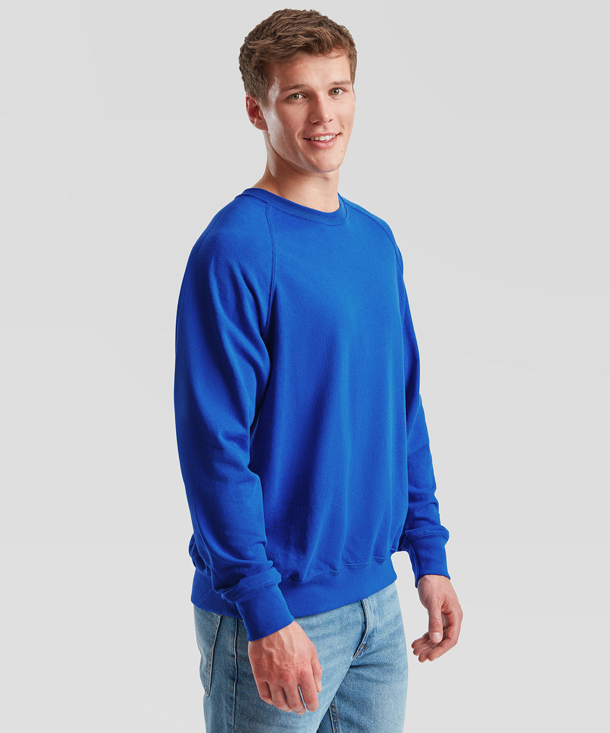 Lightweight raglan sweatshirt