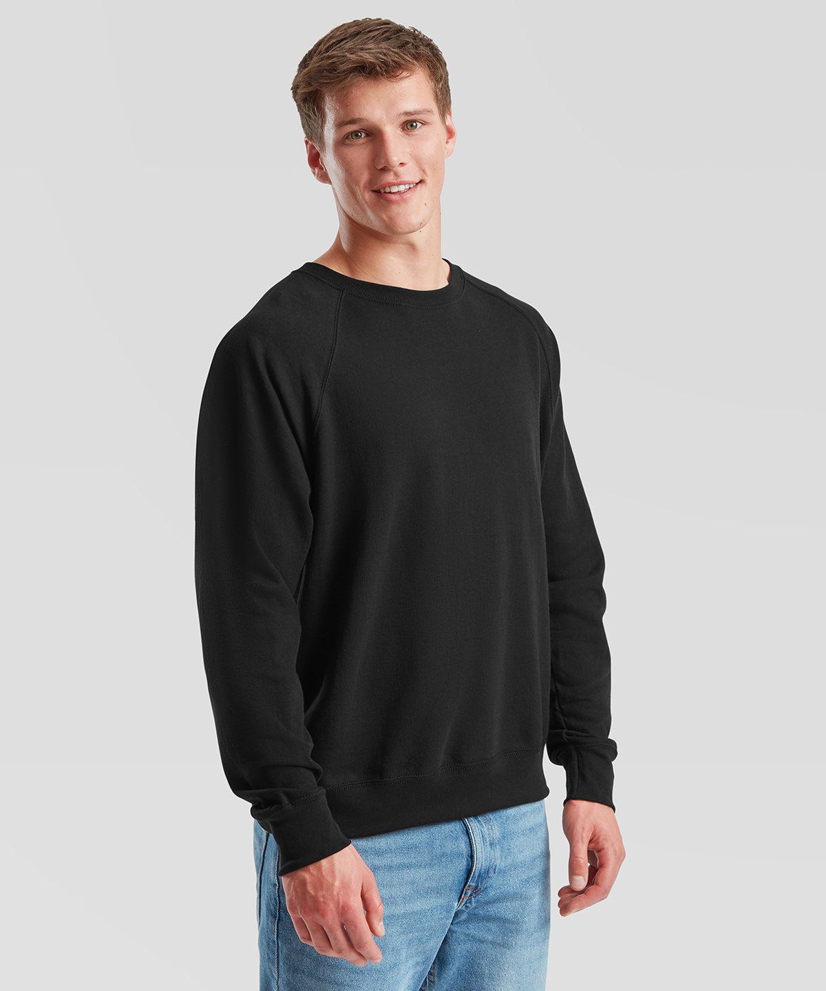 Lightweight raglan sweatshirt