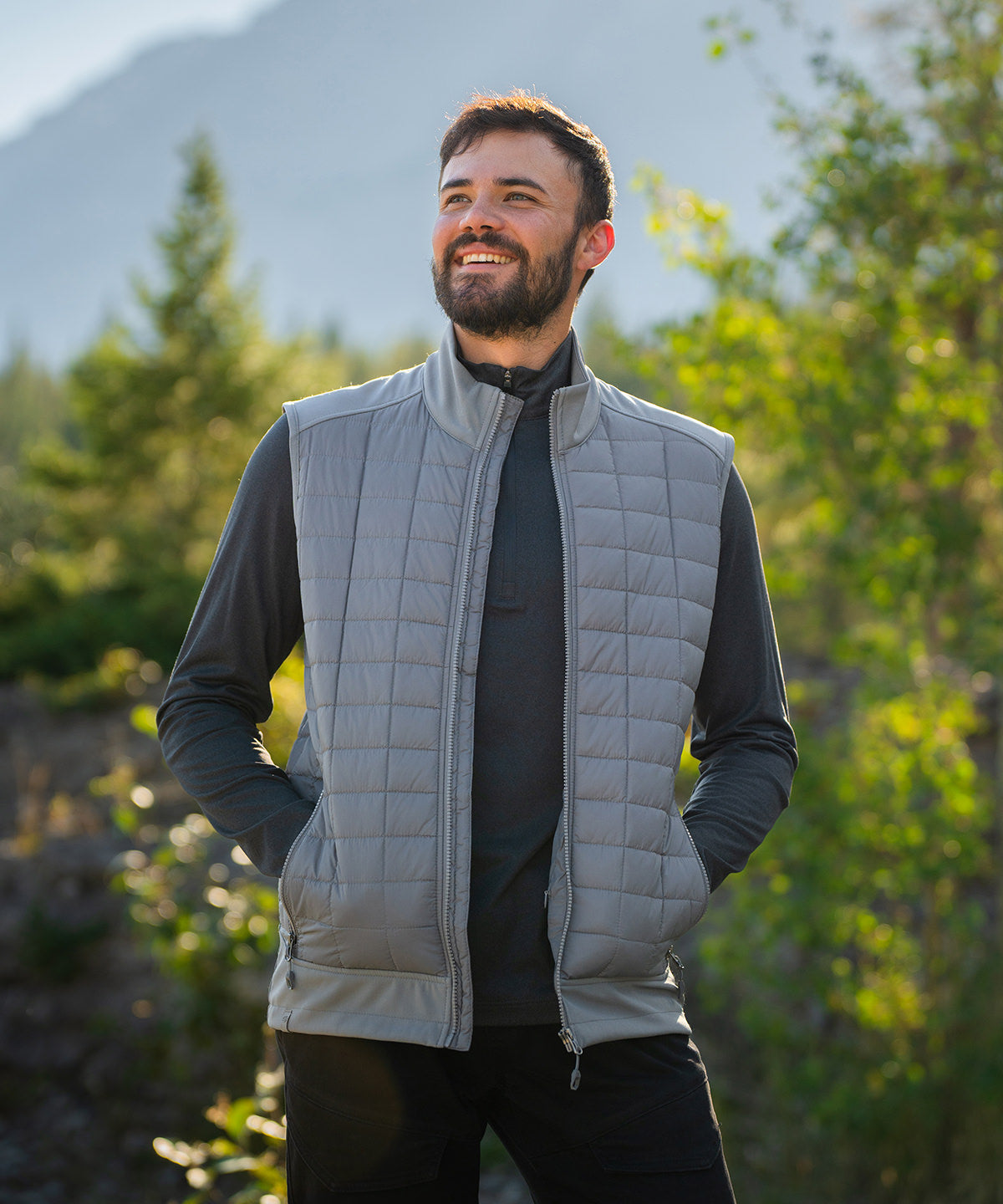 Appalachian thermal softshell vest