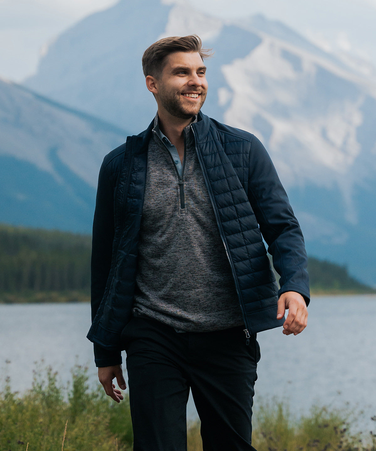 Appalachian thermal softshell jacket