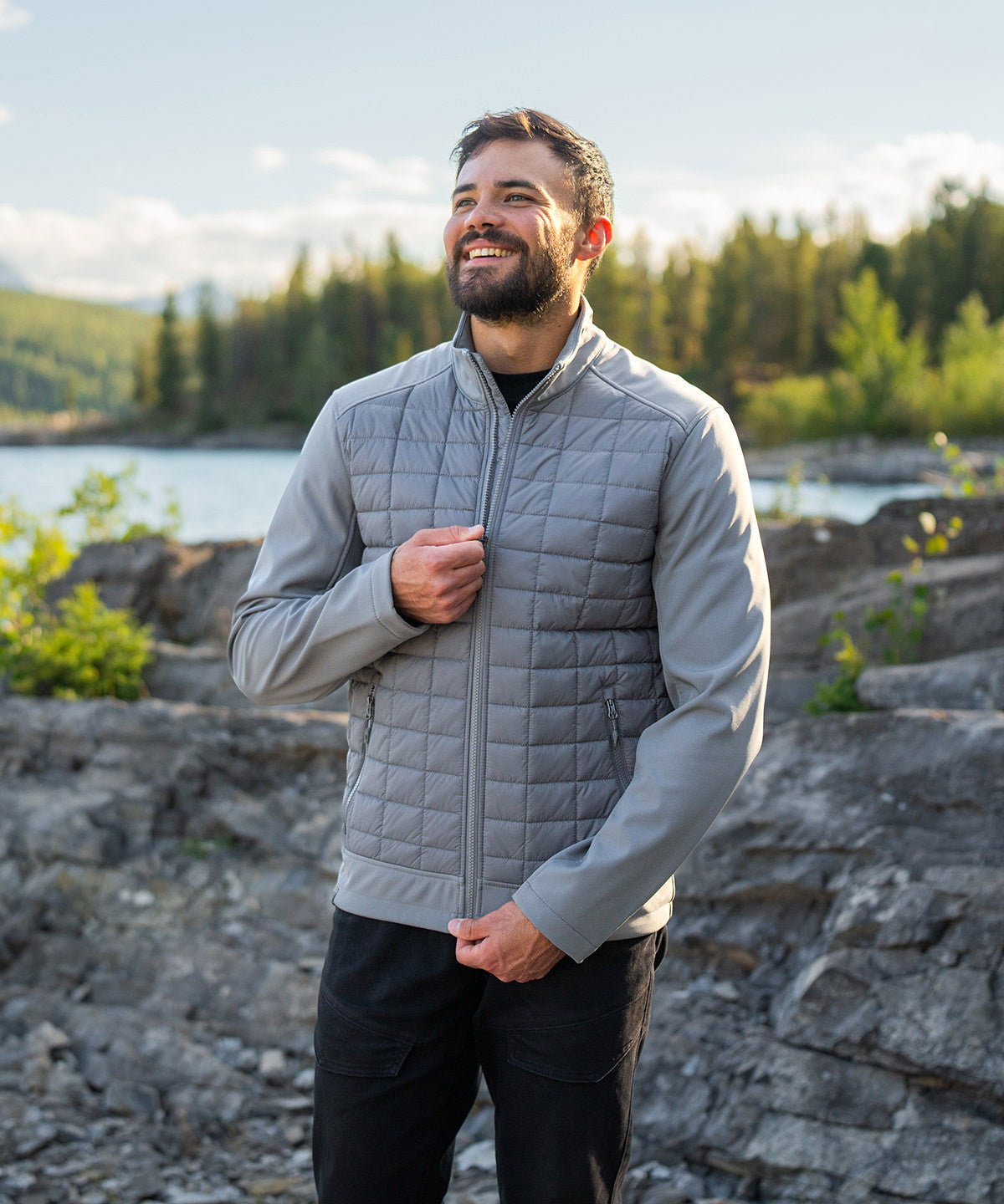 Appalachian thermal softshell jacket