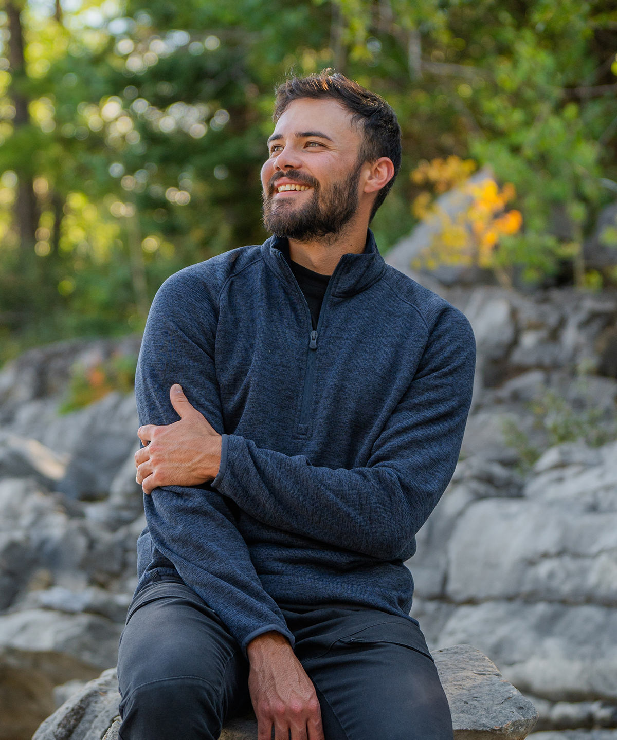 Yosemite ½-zip pullover