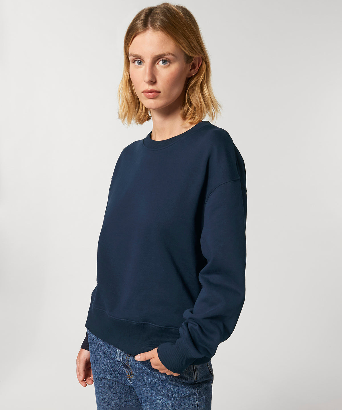 Radder oversized brushed crew neck (STSU857)