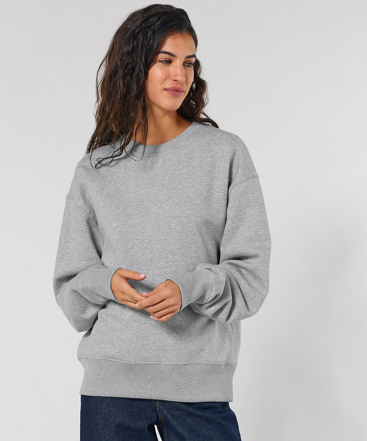 Radder oversized brushed crew neck (STSU857)