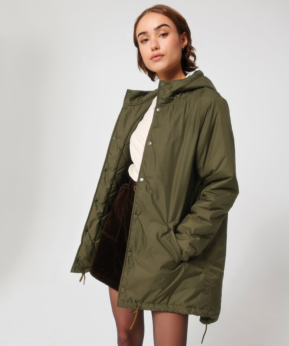 Unisex padded parka jacket (STJU841)