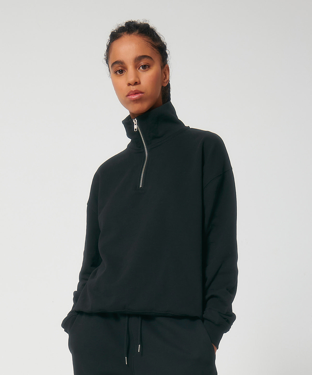 Unisex Miller dry 1/4 zip sweatshirt (STSU795)