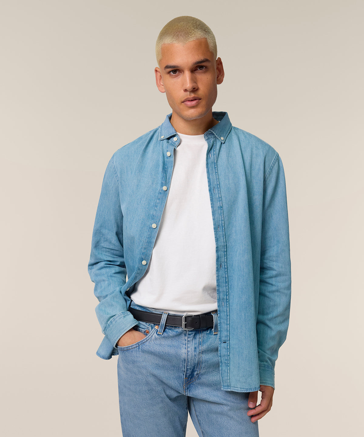 Stanley denim shirt (STWM967)