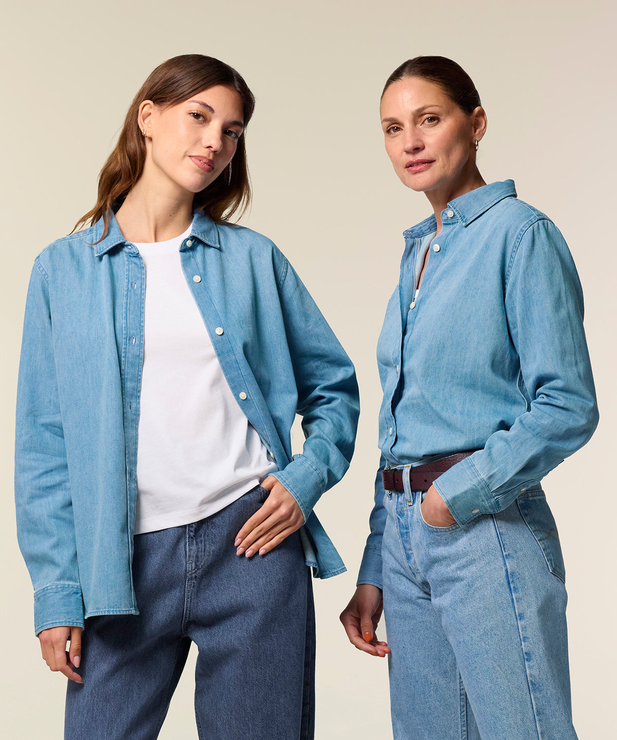 Stella denim shirt (STWW970)