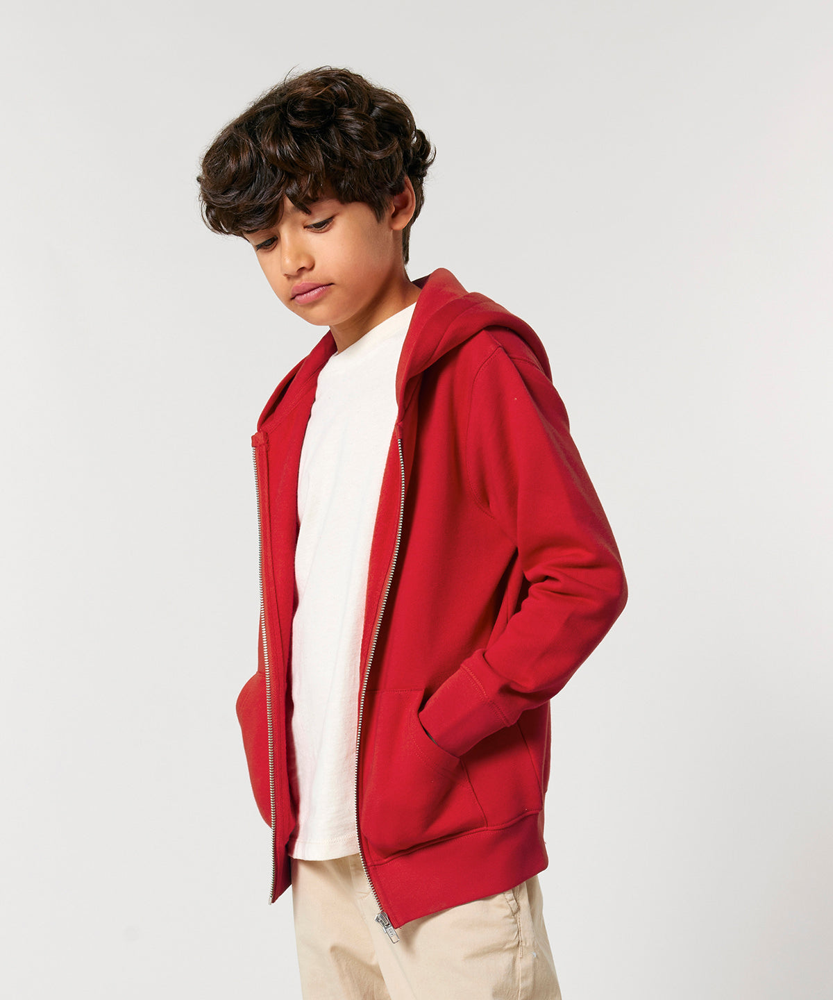 Kids Mini Cultivator 2.0 iconic zip-thru hoodie sweatshirt (STSK182)
