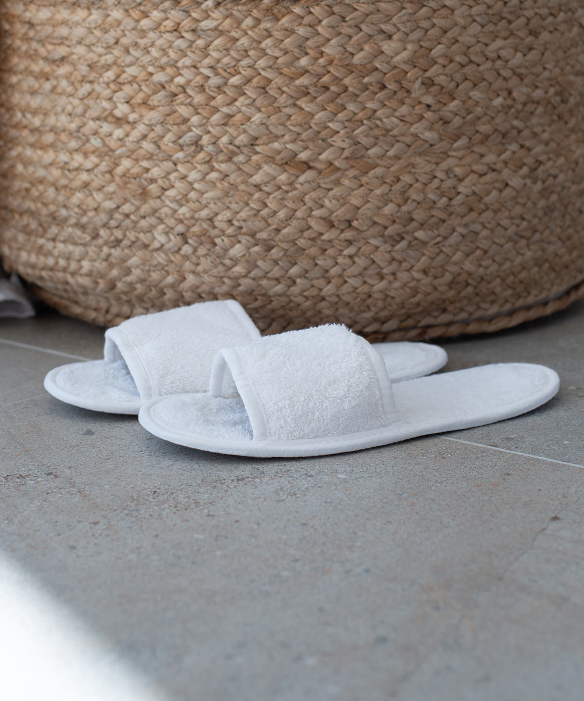 Classic terry slippers (open-toe)