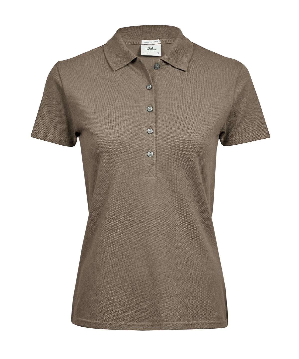 Women’s luxury stretch polo (145)