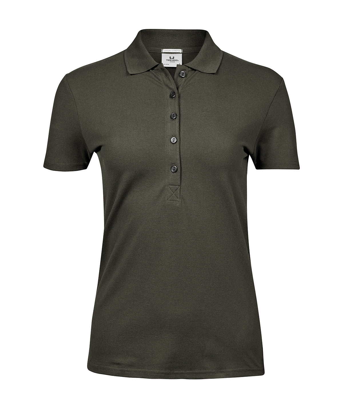Women’s luxury stretch polo (145)