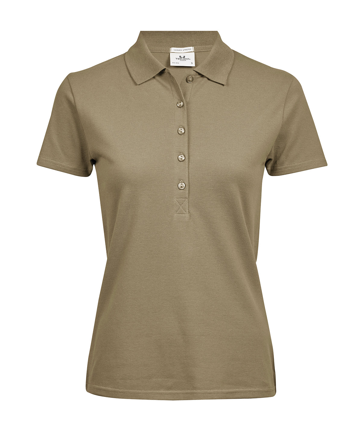 Women’s luxury stretch polo (145)
