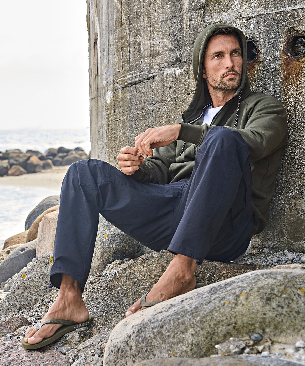 Fashion full-zip hoodie (5435)