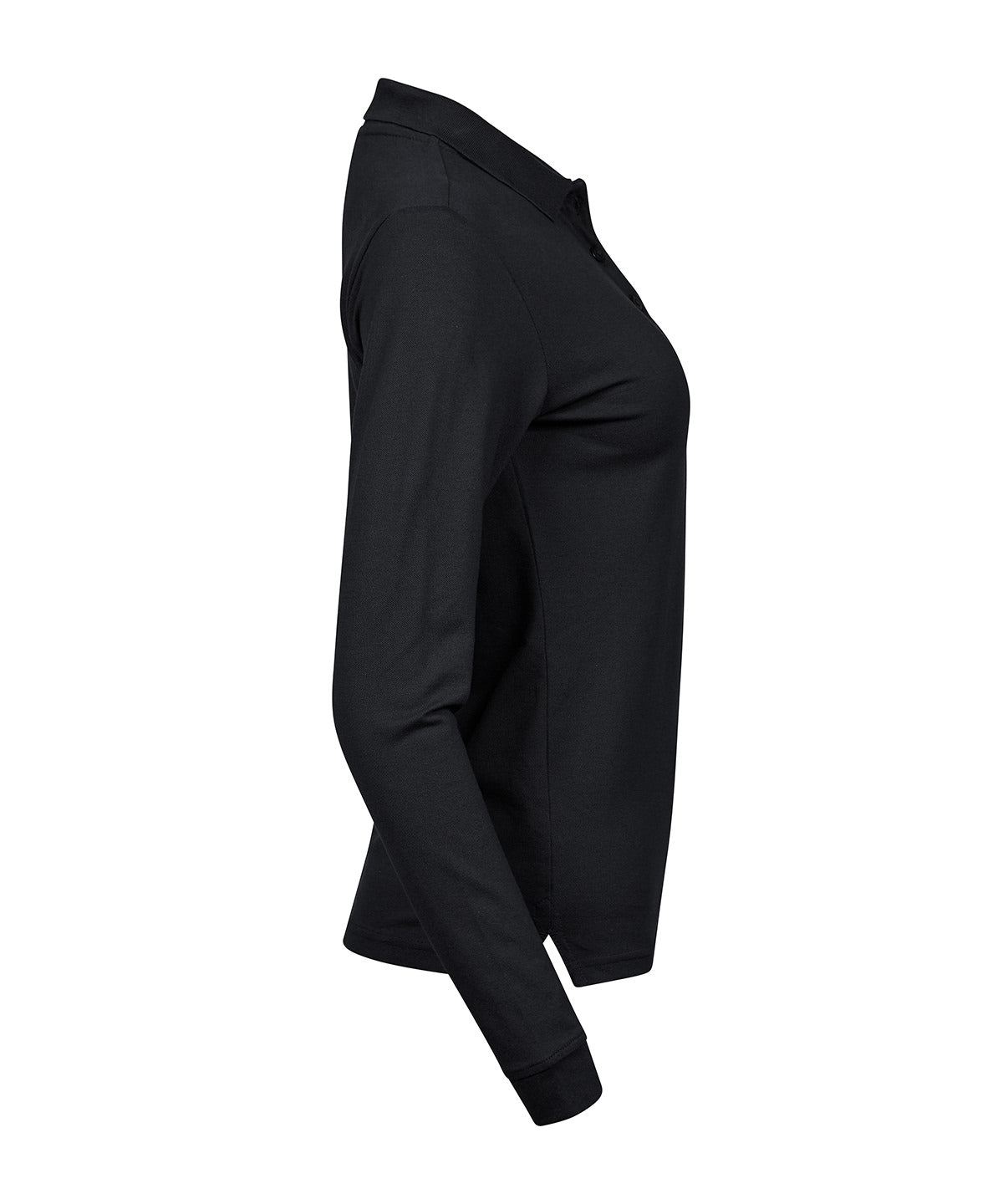 Women’s luxury stretch long sleeve polo (146)