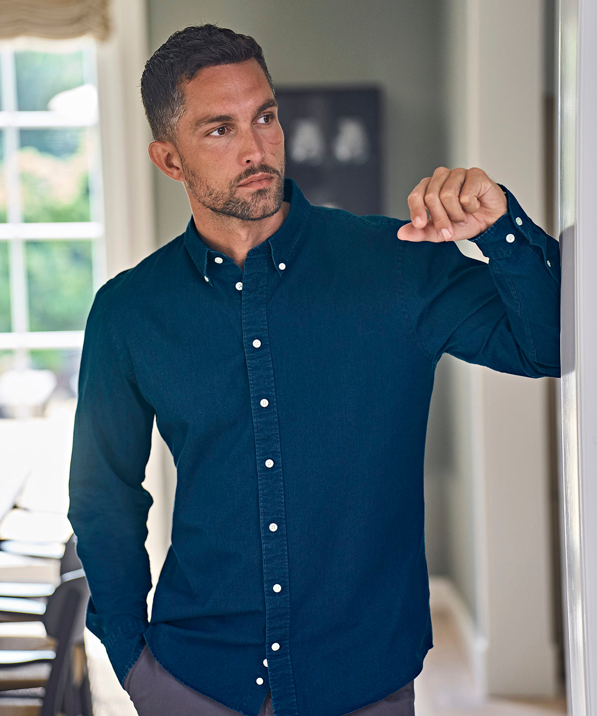 Casual twill shirt (4002)