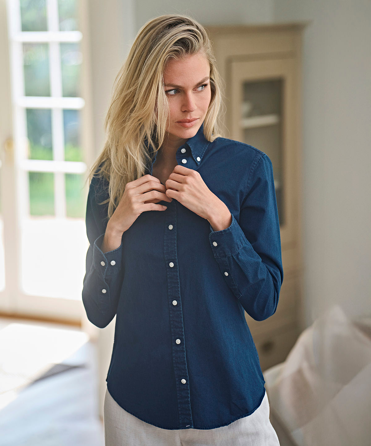 Women’s casual twill shirt (4003)