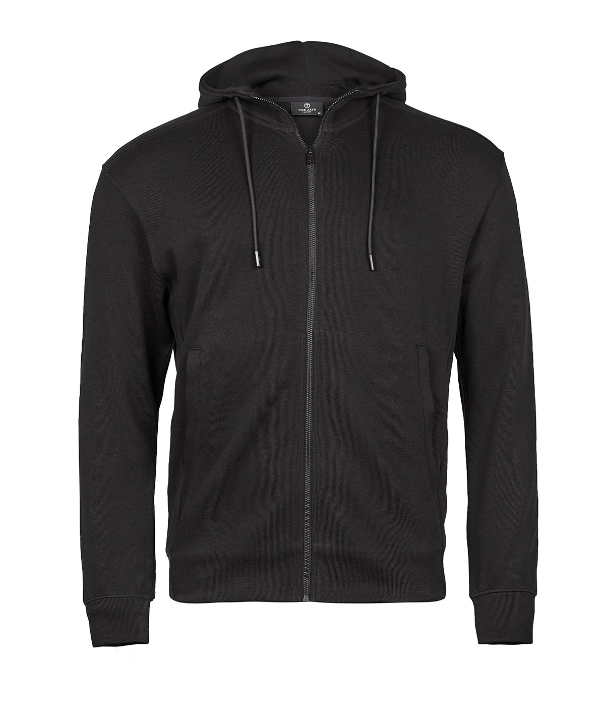 Ribbed interlock hooded full-zip (5508)