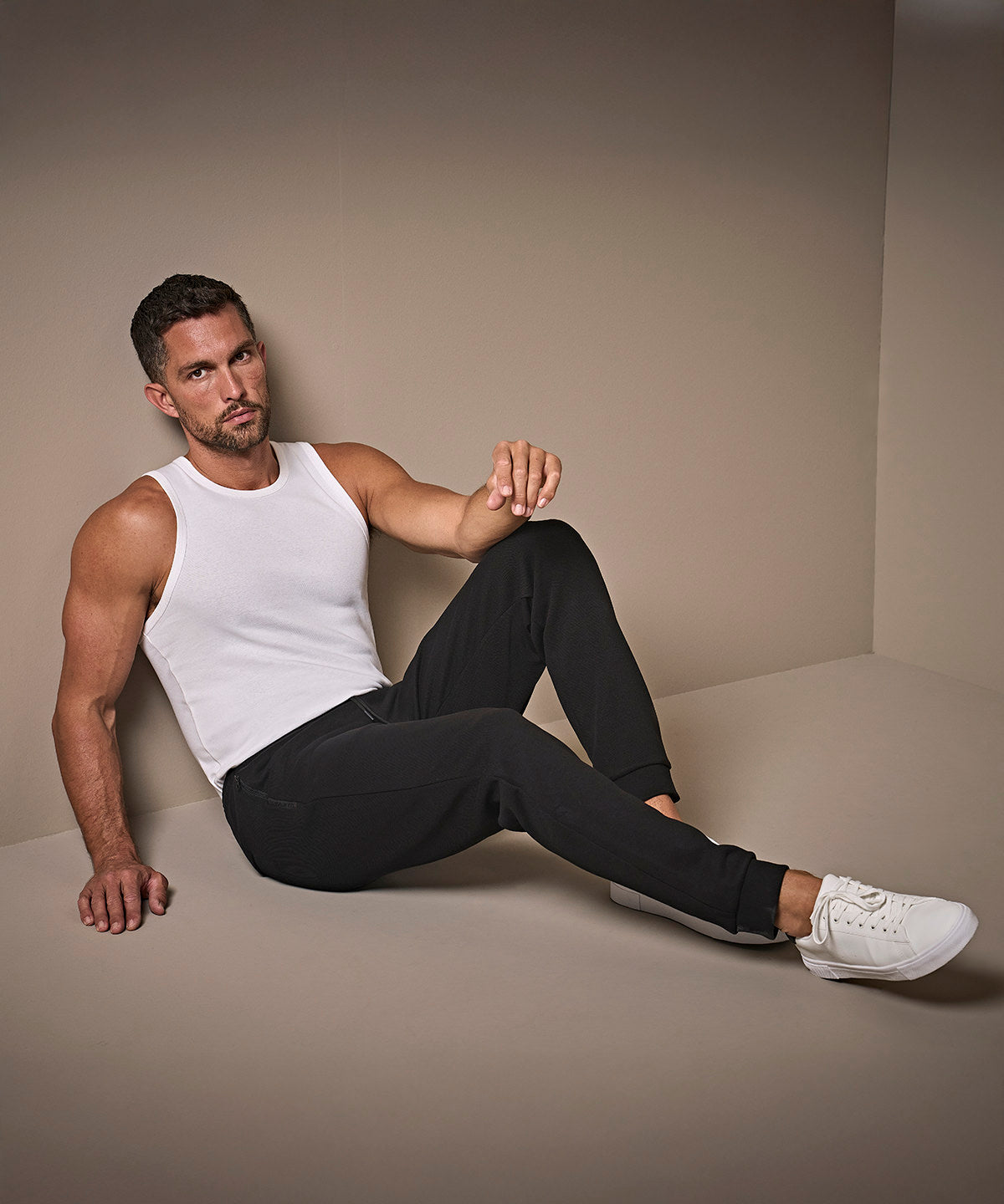 Ribbed interlock pants (5510)