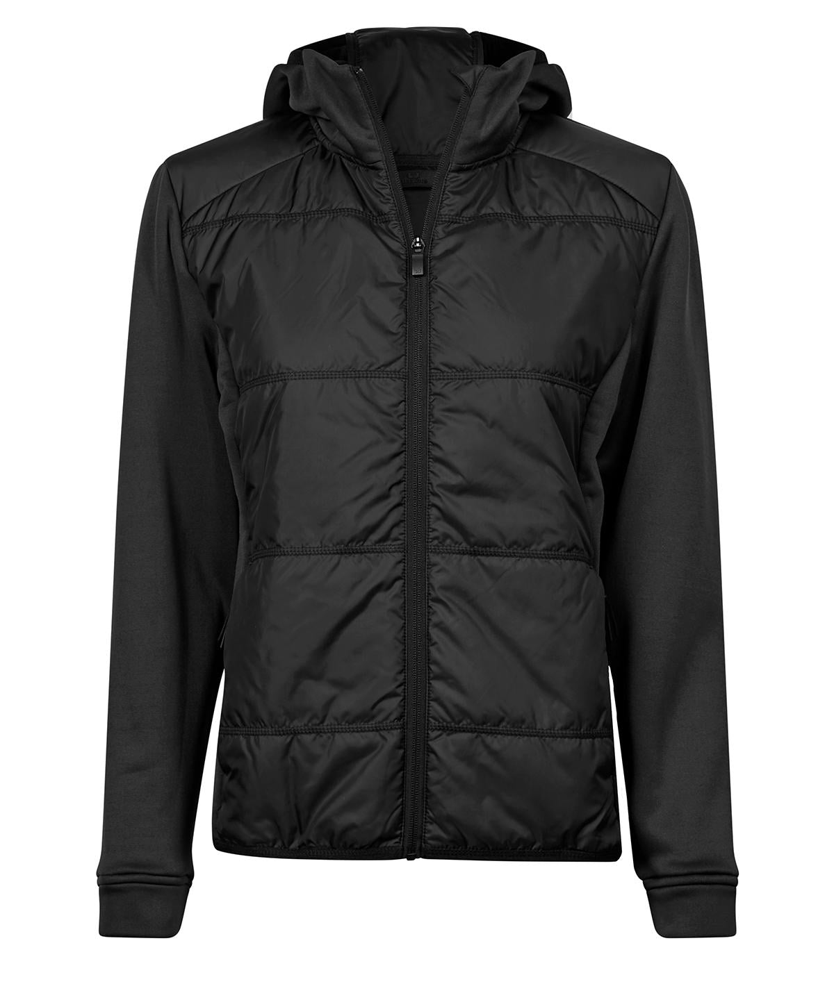 Women’s hybrid-stretch hooded jacket (9113)