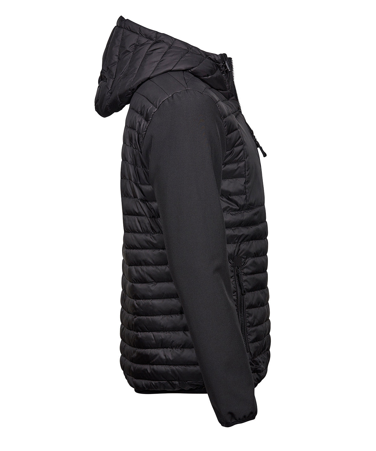 Hooded crossover jacket (9628)