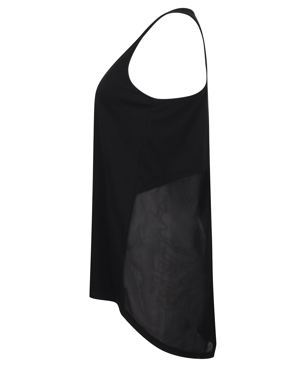 Women's open back vest