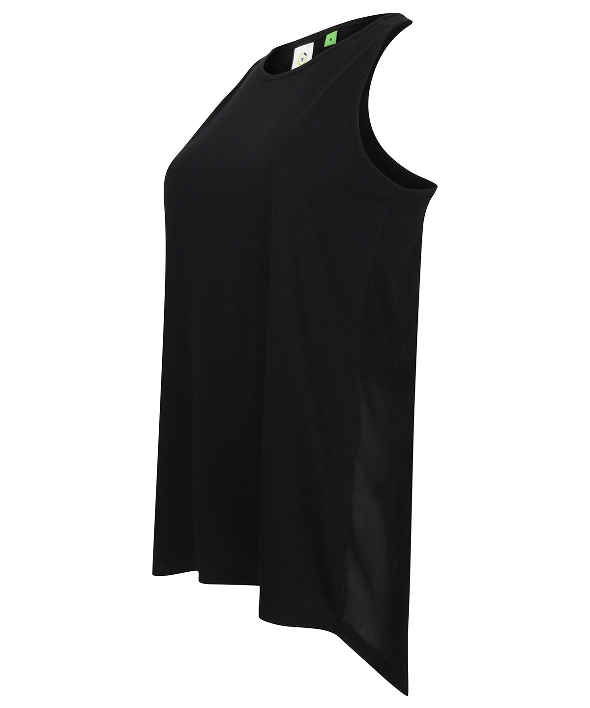 Women's open back vest