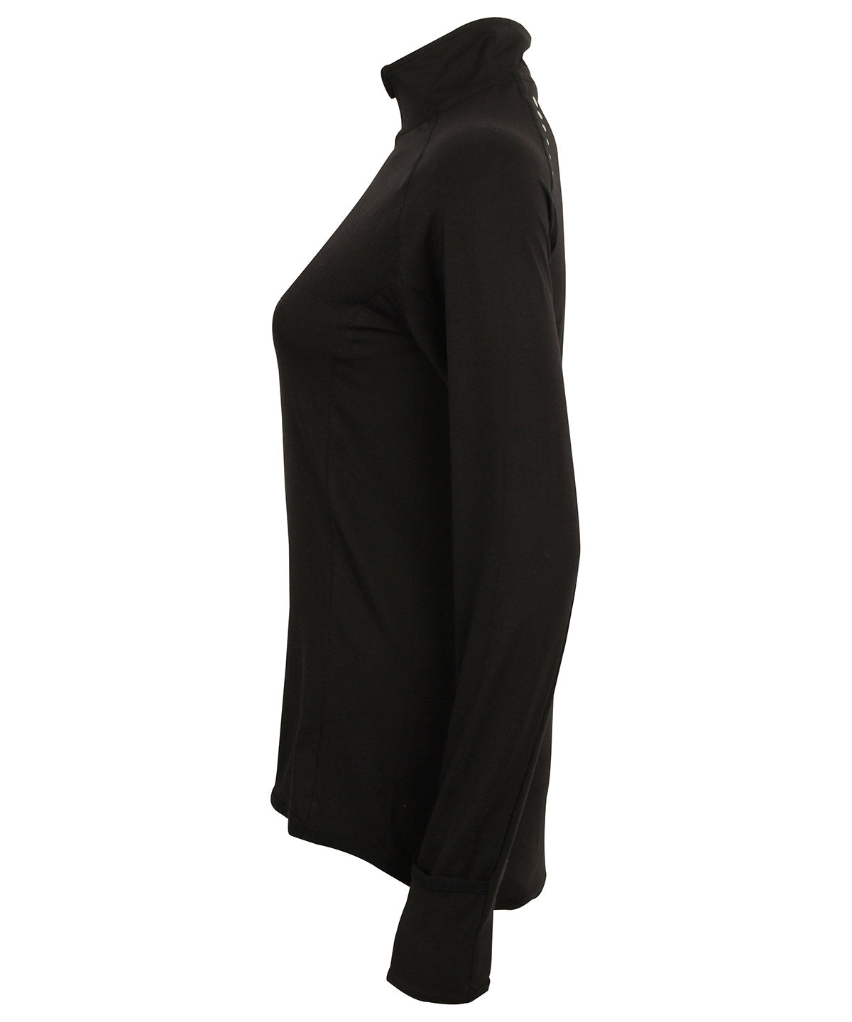 Women's long-sleeved ¼ zip top