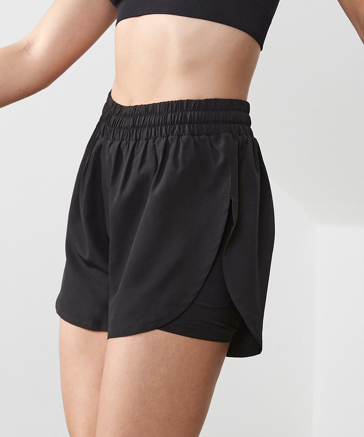 Women’s double-layer sports shorts
