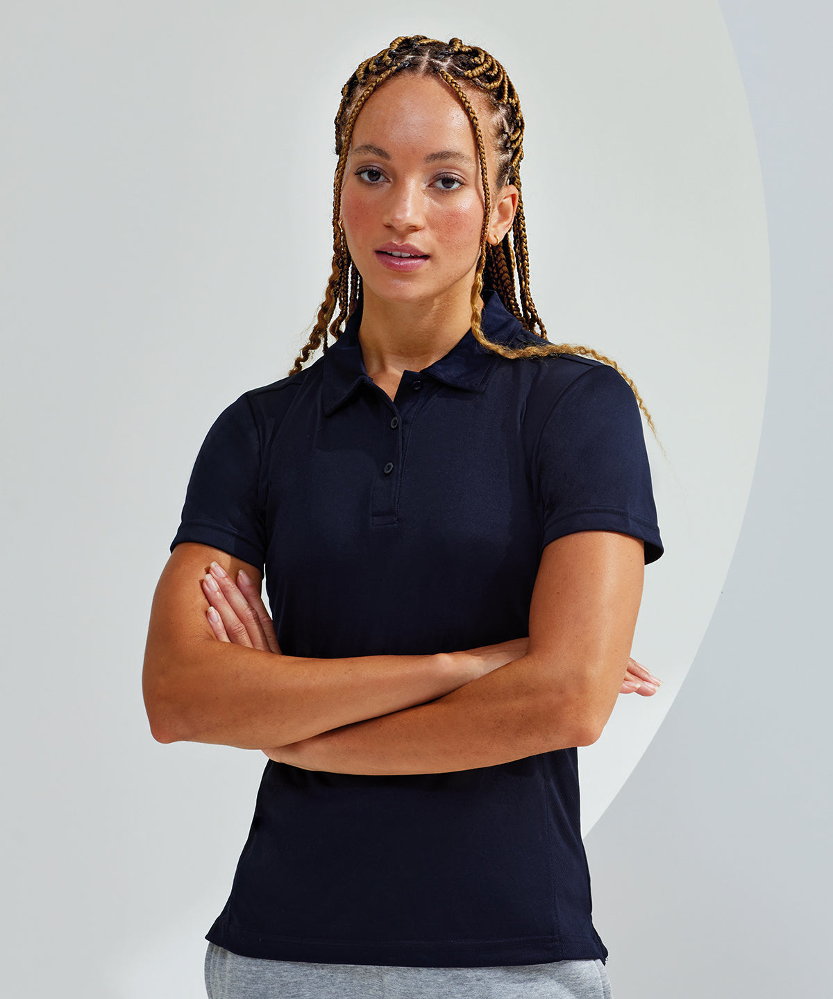 Women's TriDri® panelled polo
